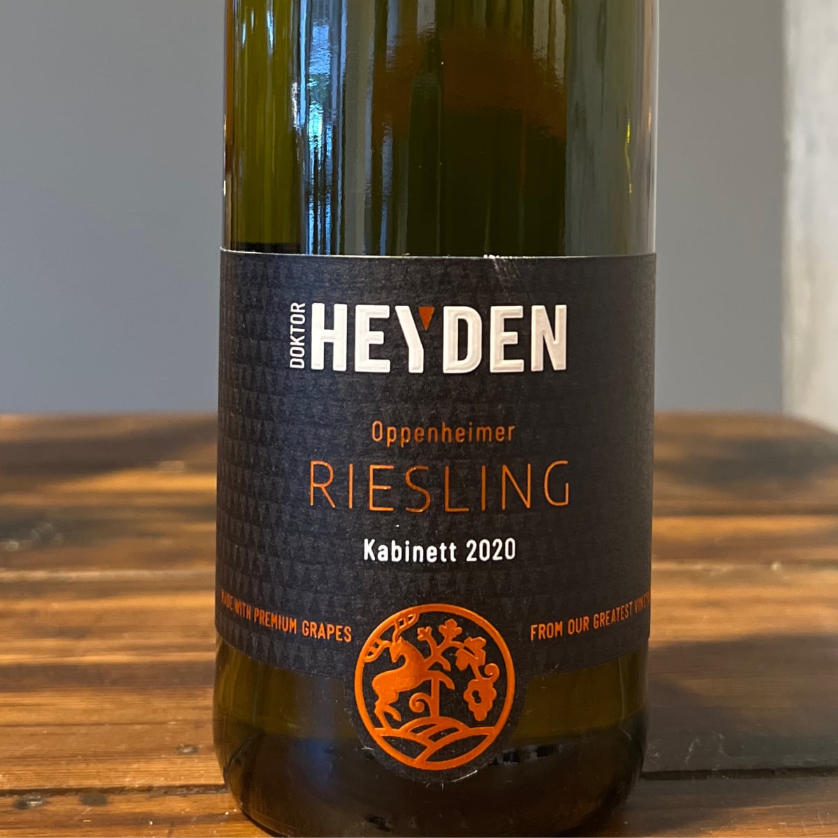 Weingut Dr. Heyden, Riesling Oppenheimer Kabinett 2020