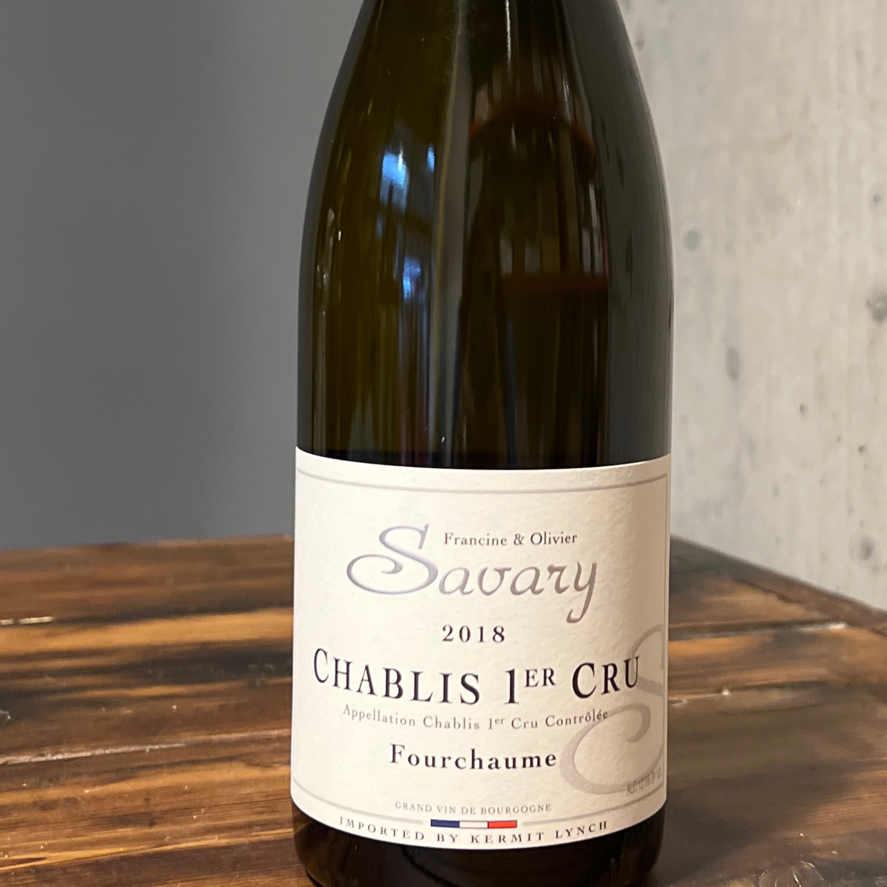 Domaine Savary, Chablis Premier Cru Fourchaume 2018