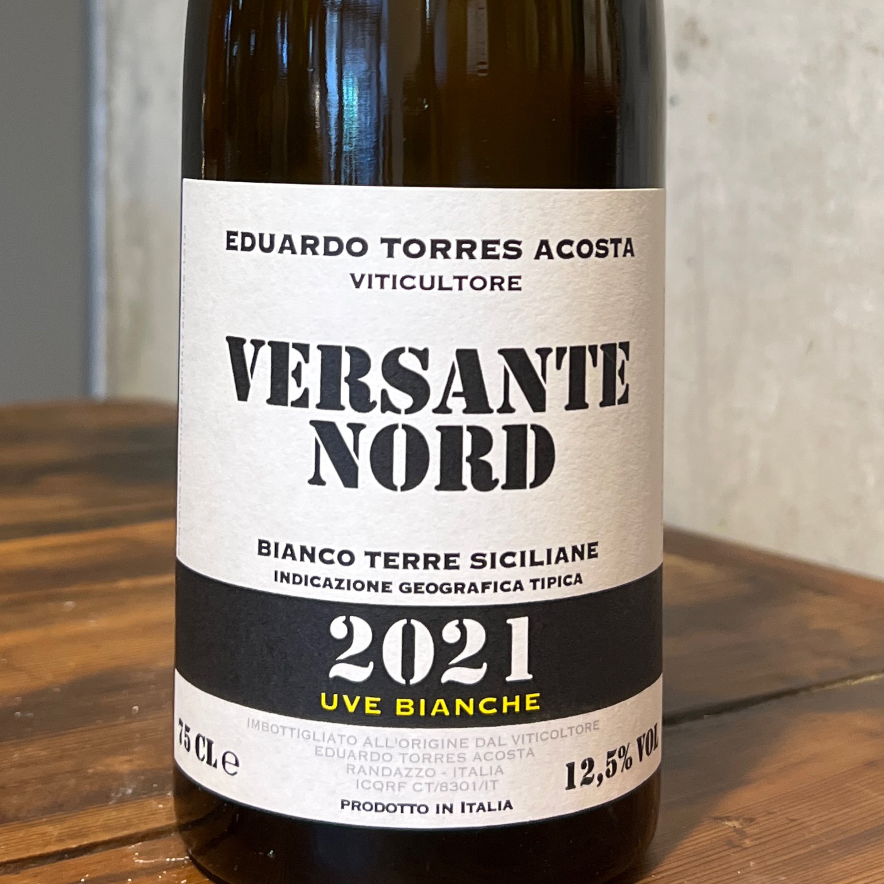 Eduardo Torres Acosta, Terre Siciliane Versante Nord Bianco 2021