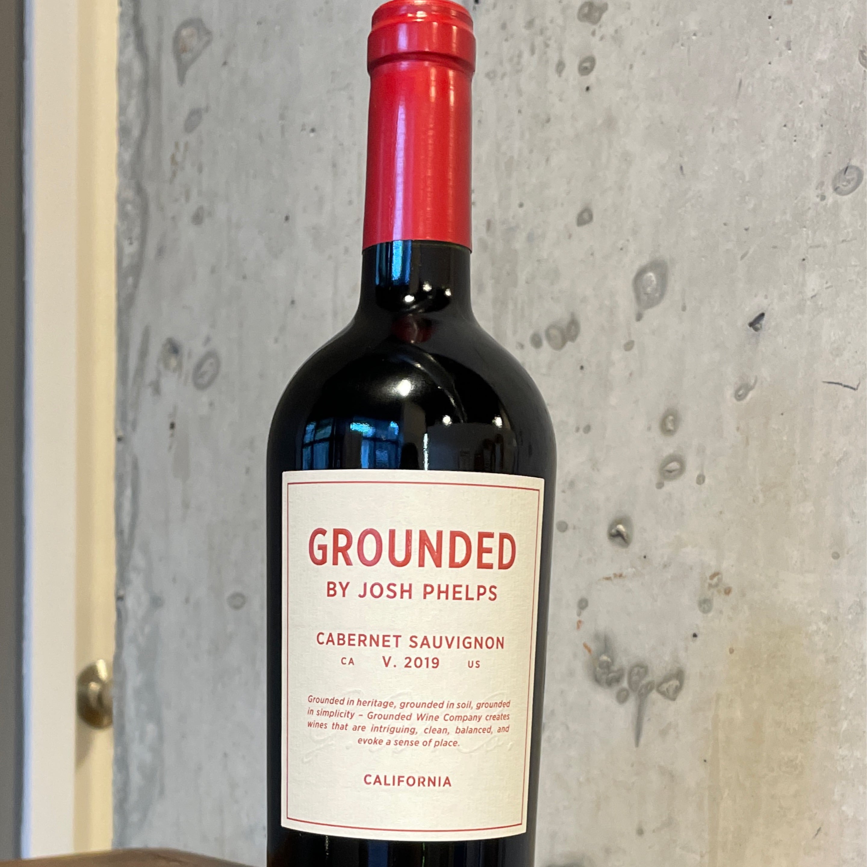 Grounded Wine Co, Cabernet Sauvignon California