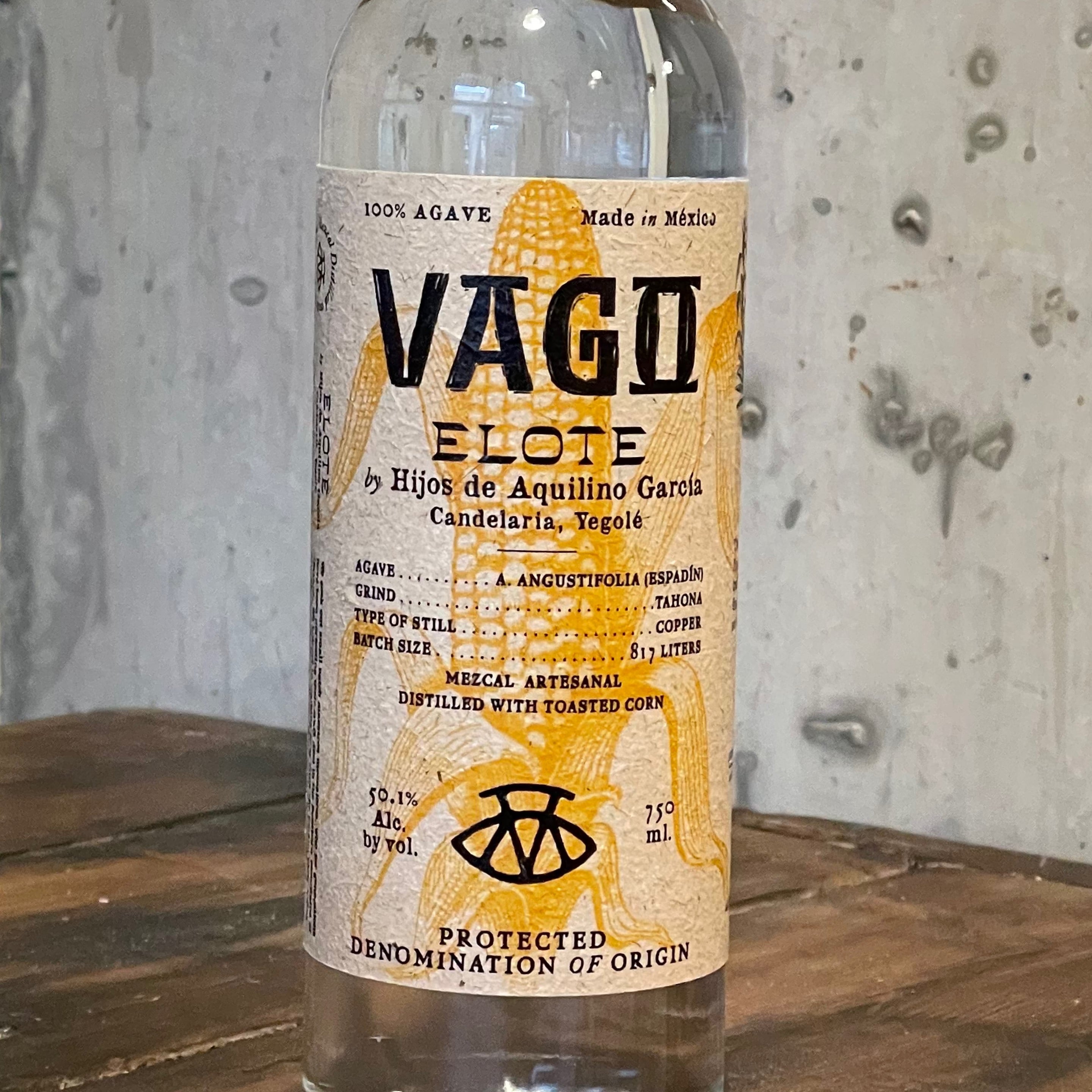 Mezcal Vago, Elote De Aquilino Garcia Lopez