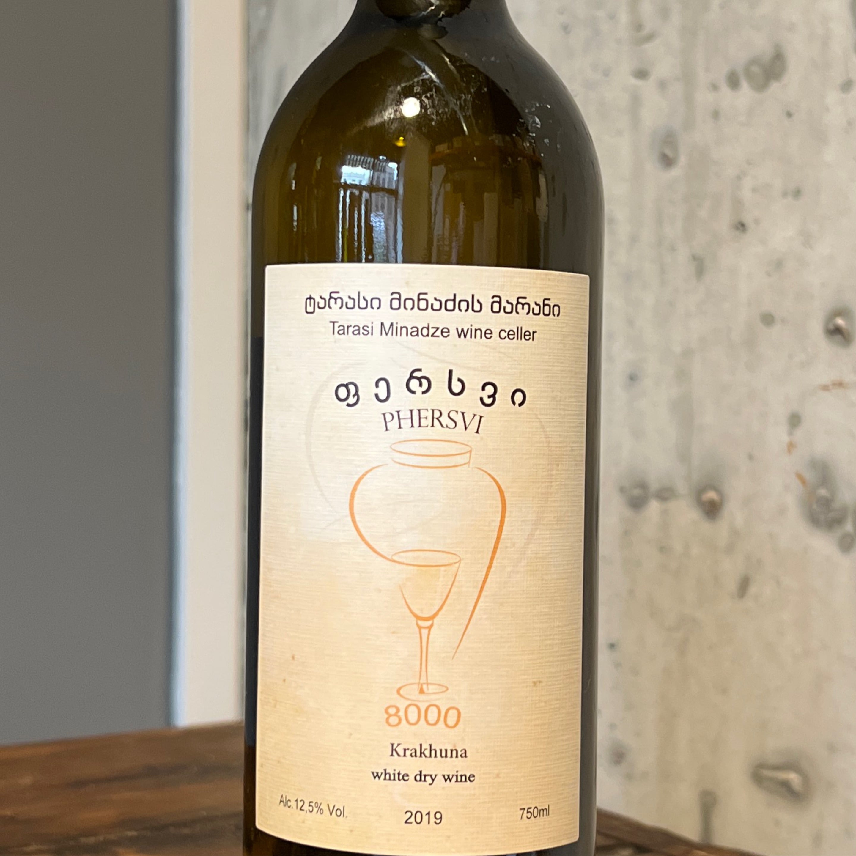 Tarasi Minadze, Phersvi Krakhuna Dry White 2019