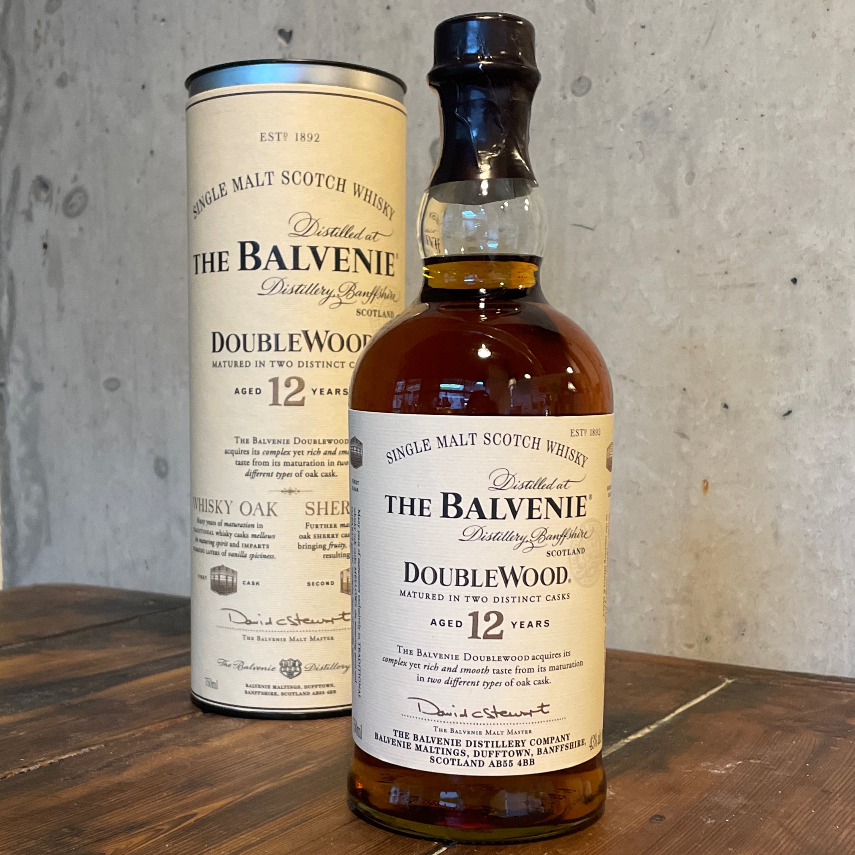 The Balvenie, 12 Years Old DoubleWood Single Malt Scotch Whisky