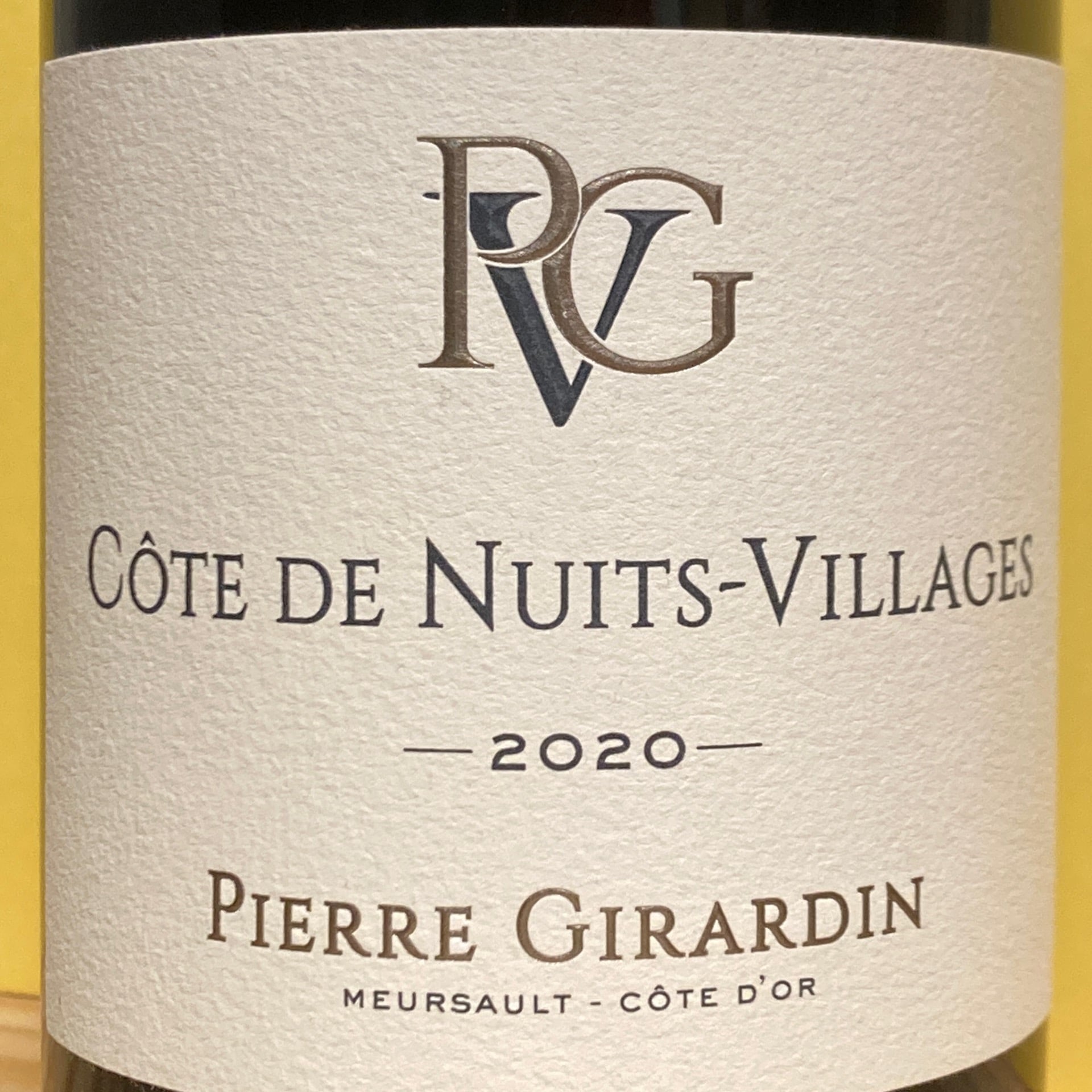Pierre-Vincent Girardin, Cote de Nuits Villages 2020