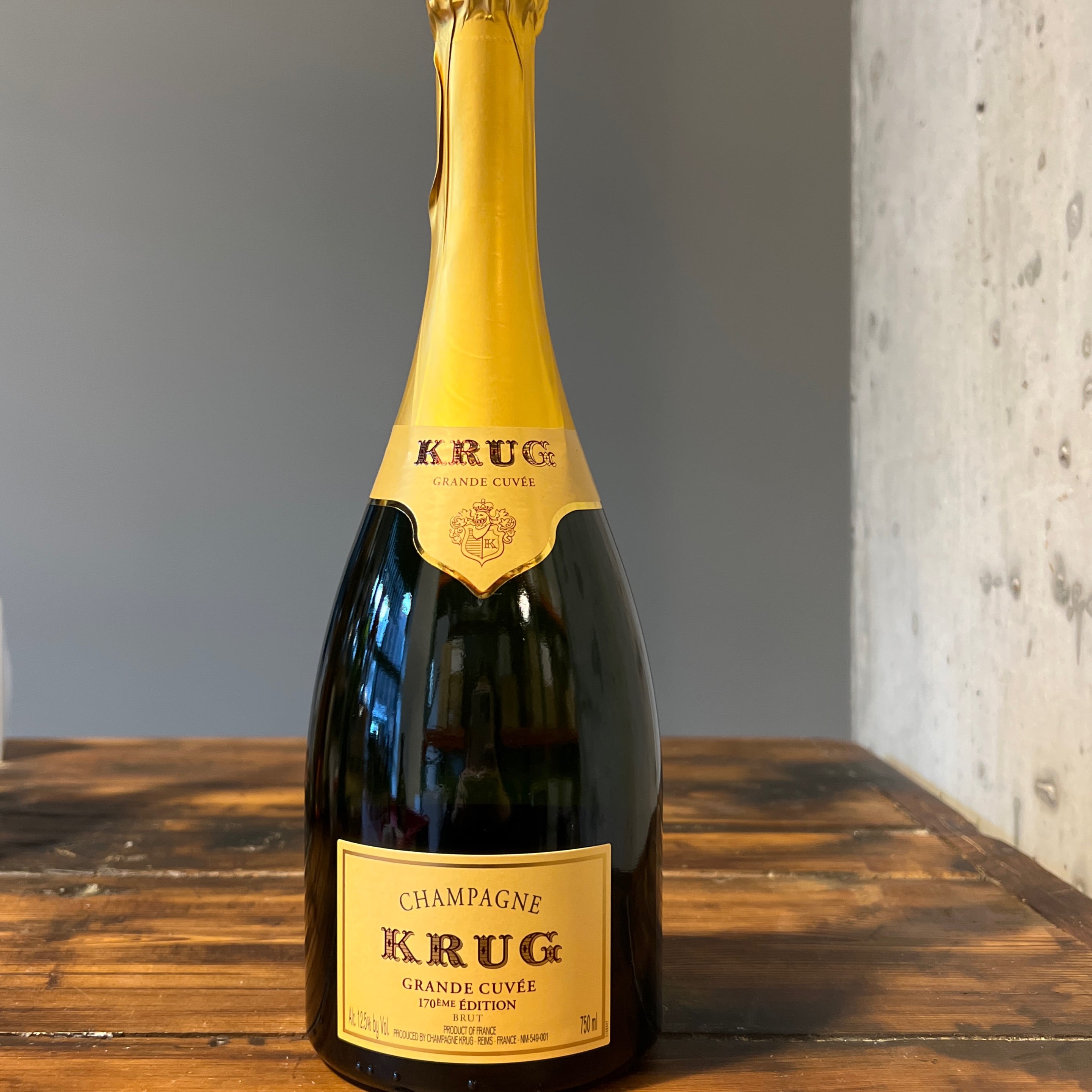 Champagne Krug, Grande Cuvee 170th Edition
