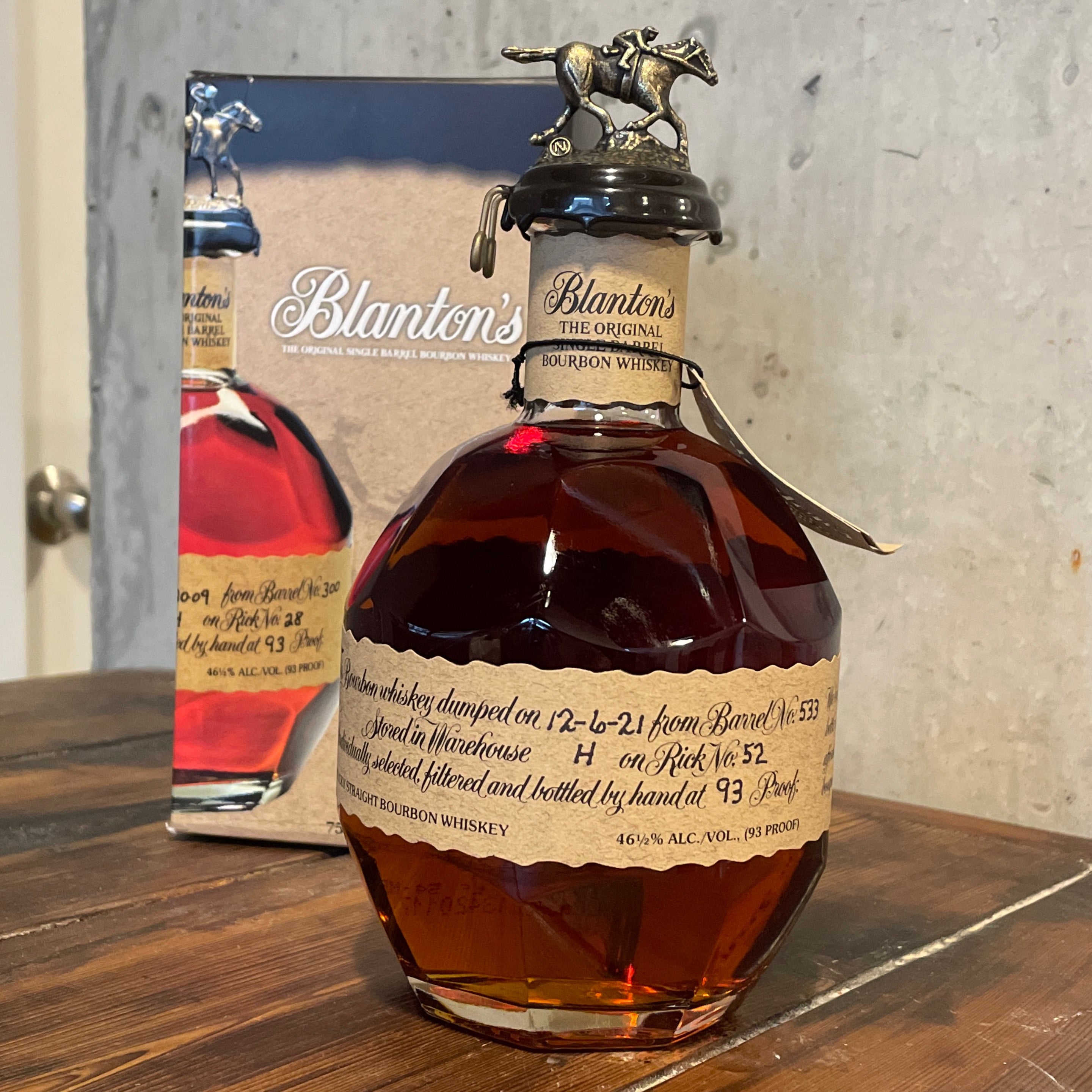 Blanton's, Single Barrel Kentucky Straight Bourbon Whiskey