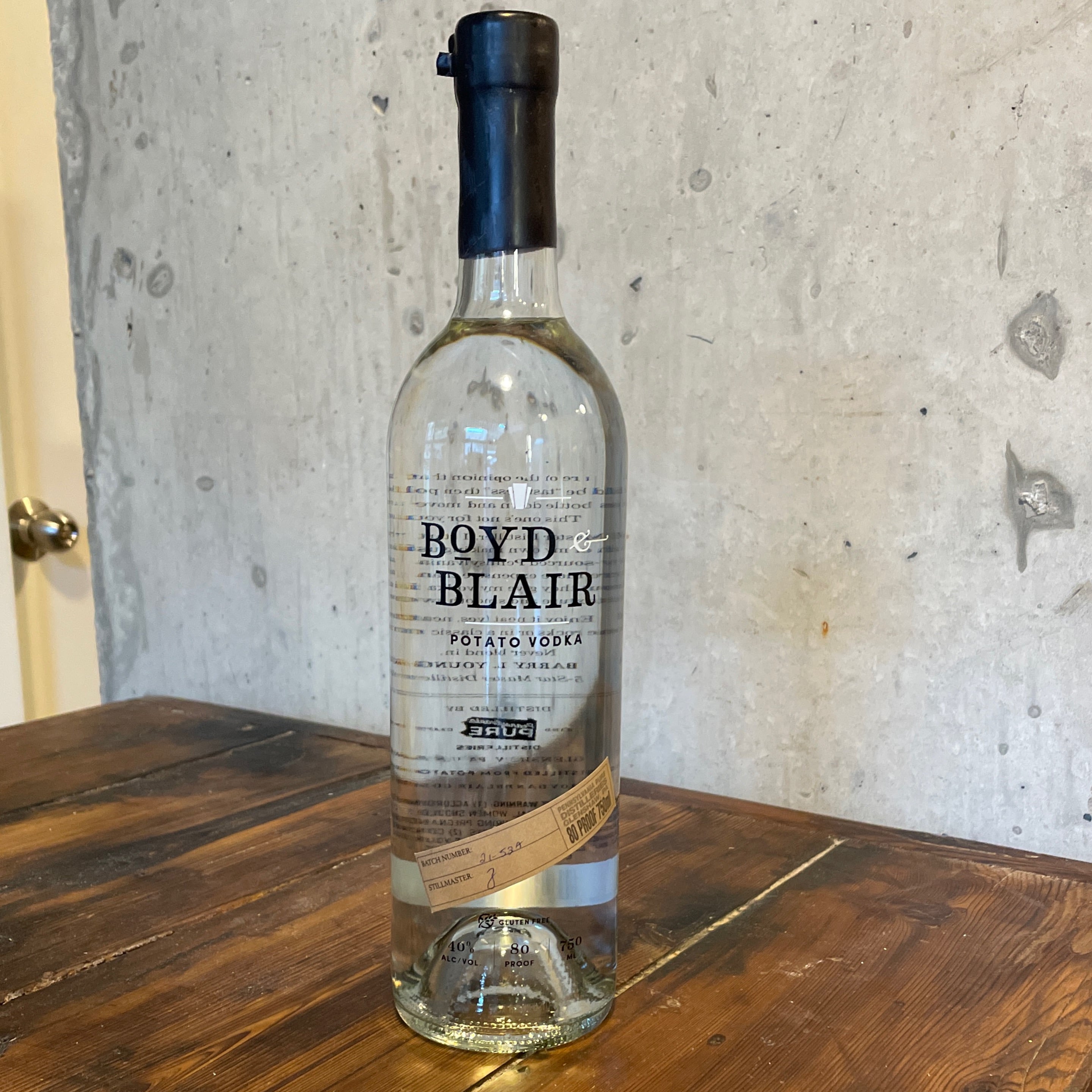 Boyd & Blair, Potato Vodka
