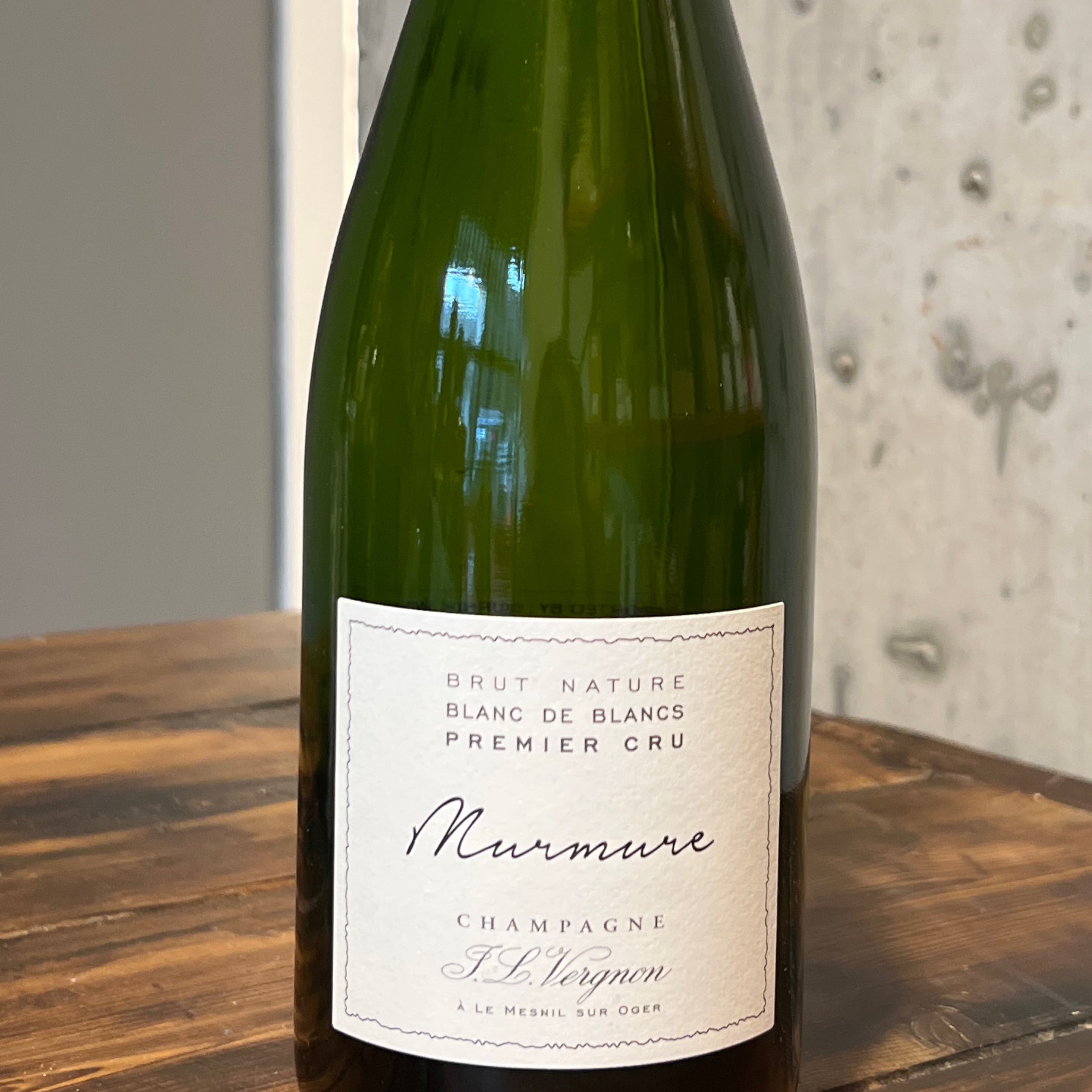 Champagne J.L. Vergnon, Champagne 1er Cru Brut Nature Blanc de Blancs Murmure