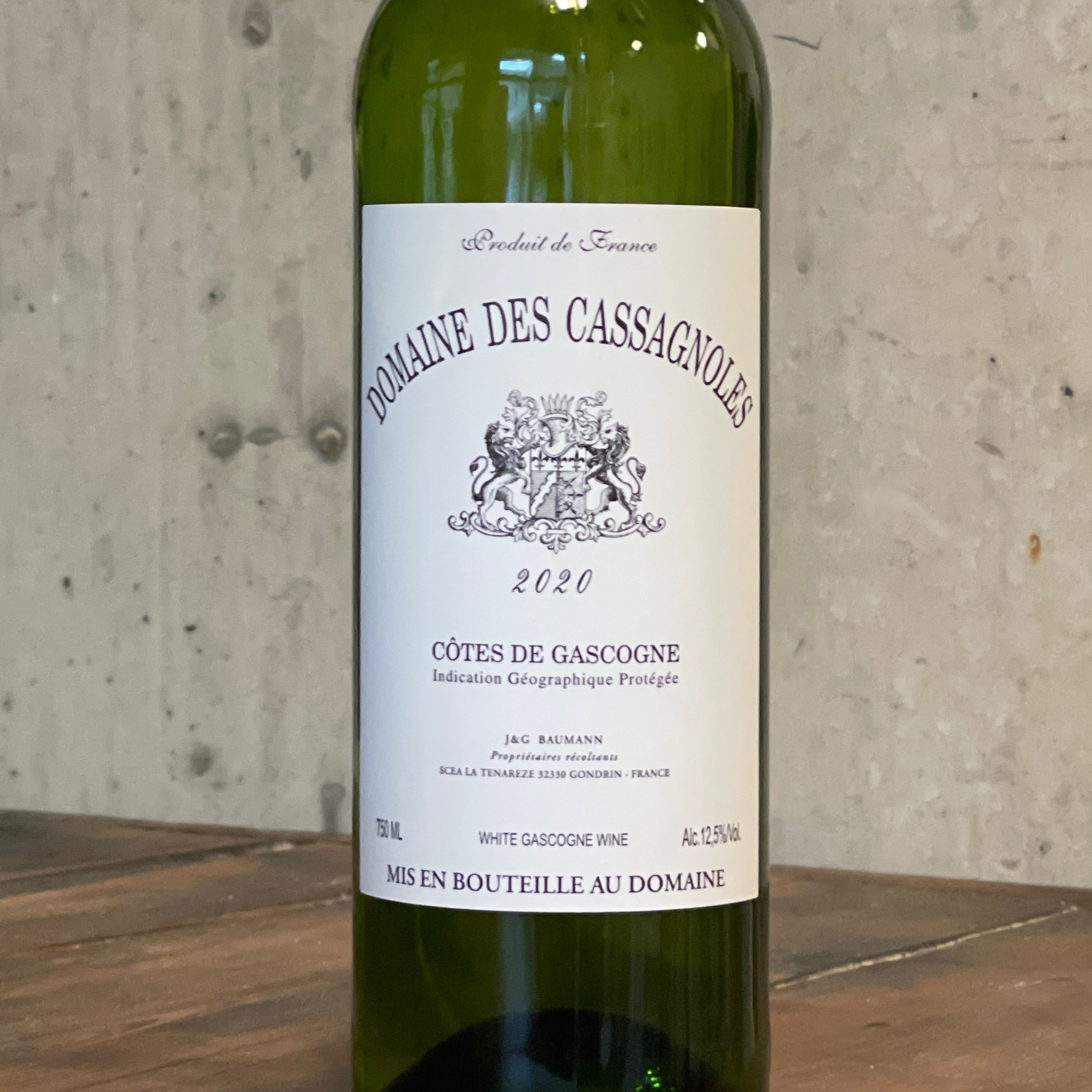 Domaine des Cassagnoles, Côtes de Gascogne Blanc 2021