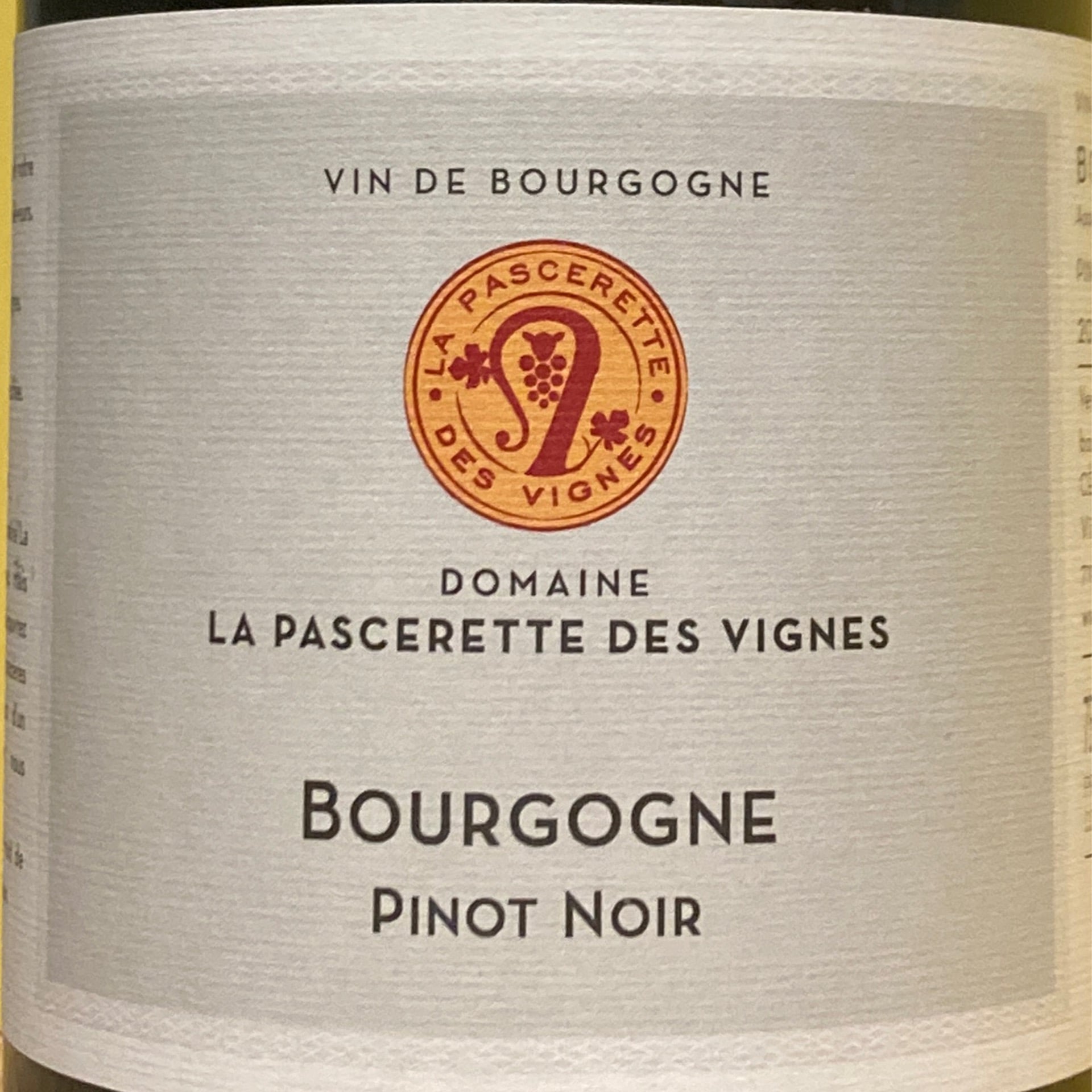 Domaine La Pascerette des Vignes, Bourgogne Rouge 2022