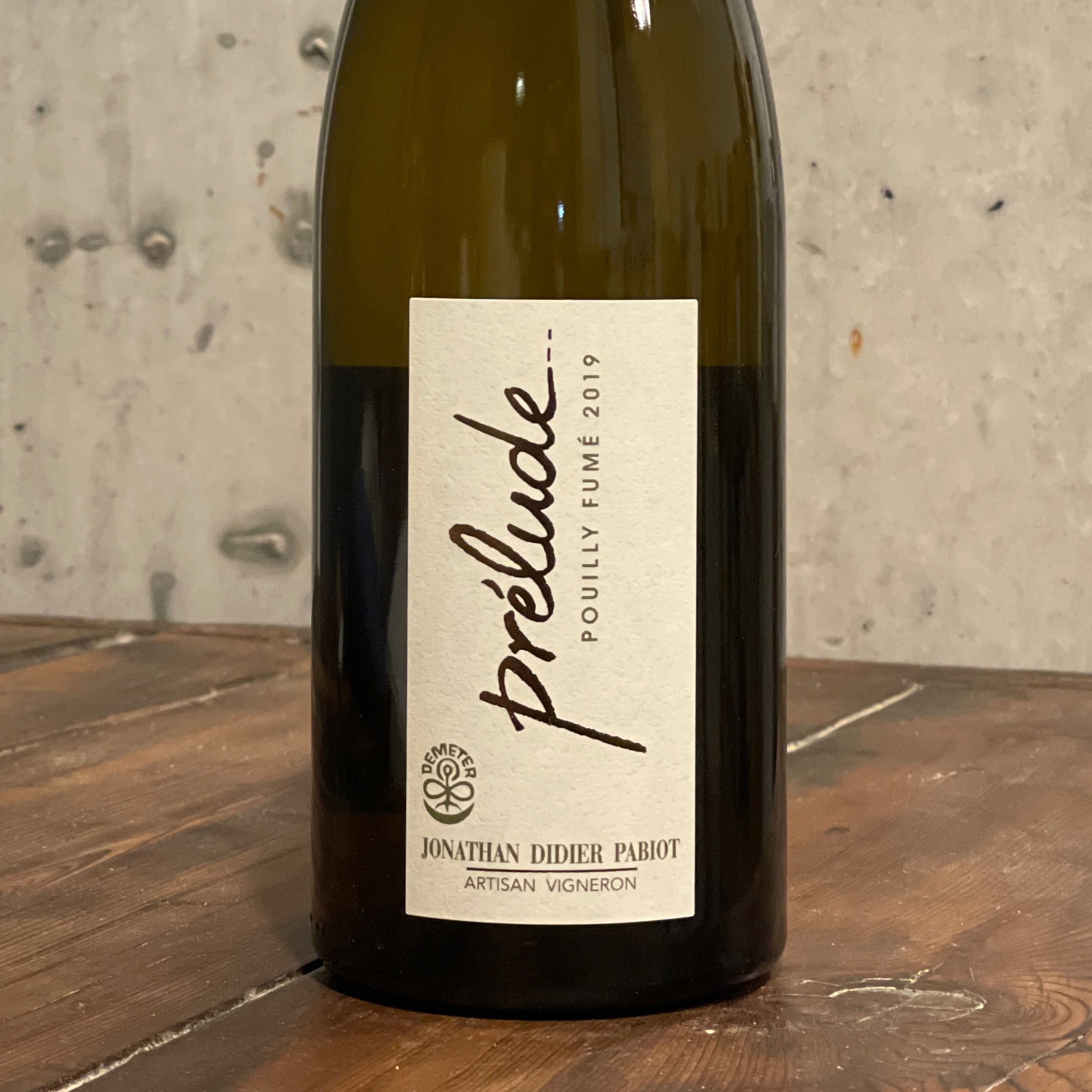 Jonathan Didier Pabiot, Pouilly-Fumé Prelude